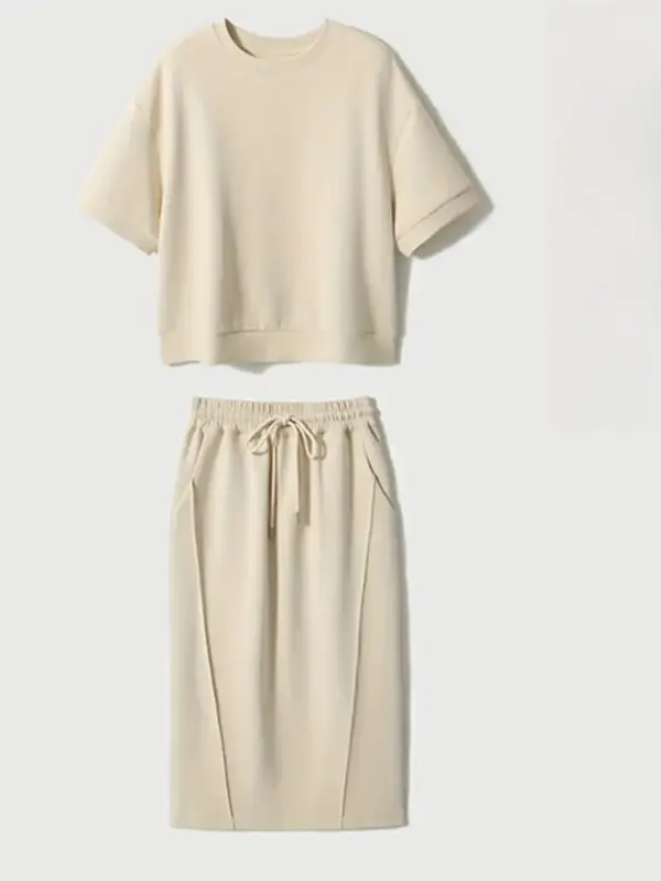 Chill with Style Tee & Skirt Set - Image 6