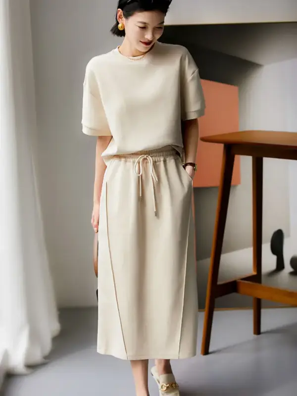 Chill with Style Tee & Skirt Set - Image 5