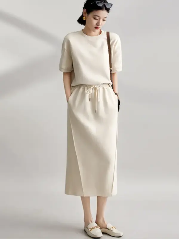Chill with Style Tee & Skirt Set