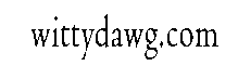wittydawg.com